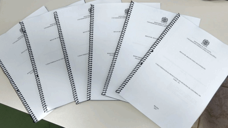 Entrega dos planos de ESO e TCC