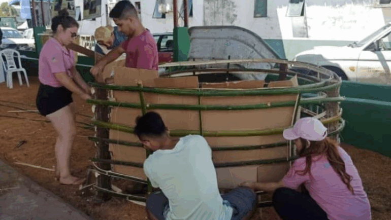 Bamboo tank crafting course successfully completed!